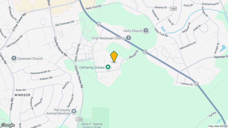 1805 Fox Den Way Map and Location Details