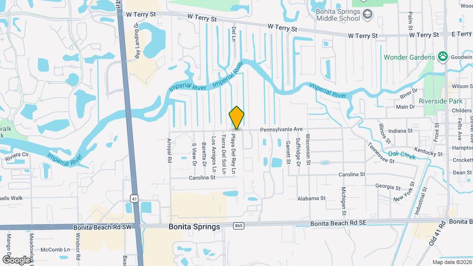 27501 Playa Del Rey Ln Map and Location Details