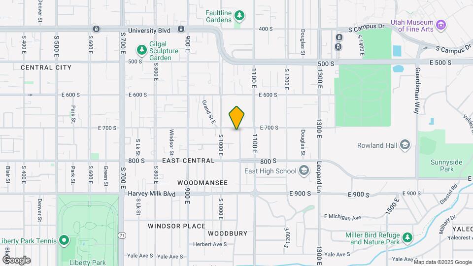 710 S McClelland St Map and Location Details