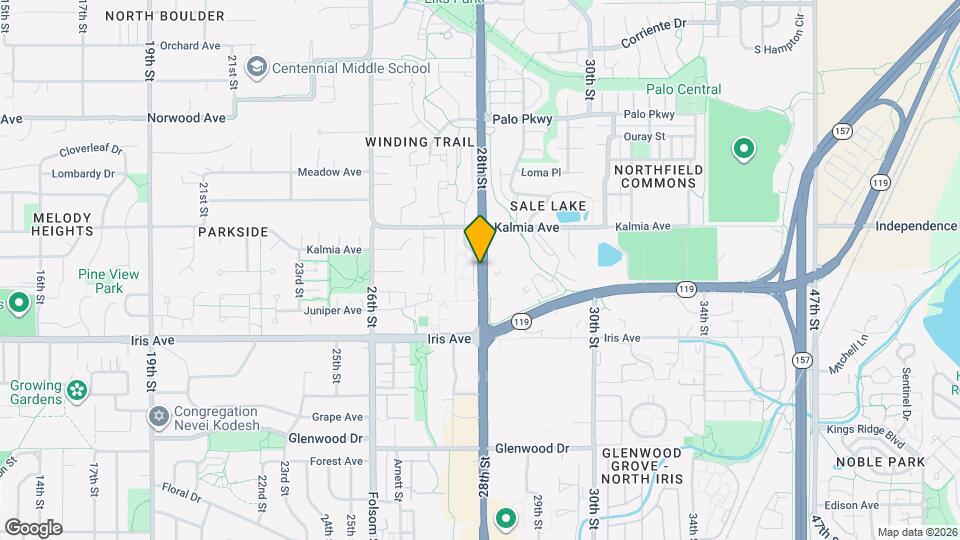 3525 28th St, Unit 204 Map and Location Details