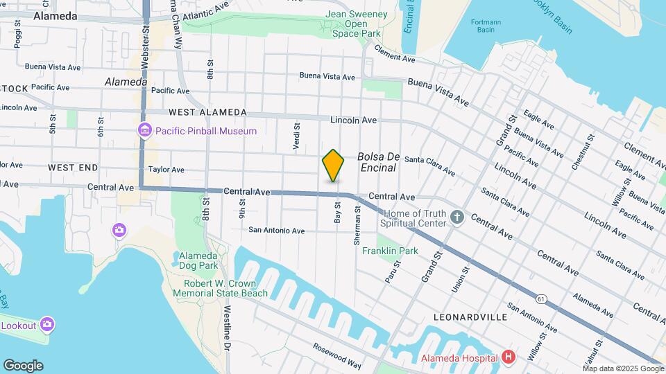 1413 Bay St Map and Location Details
