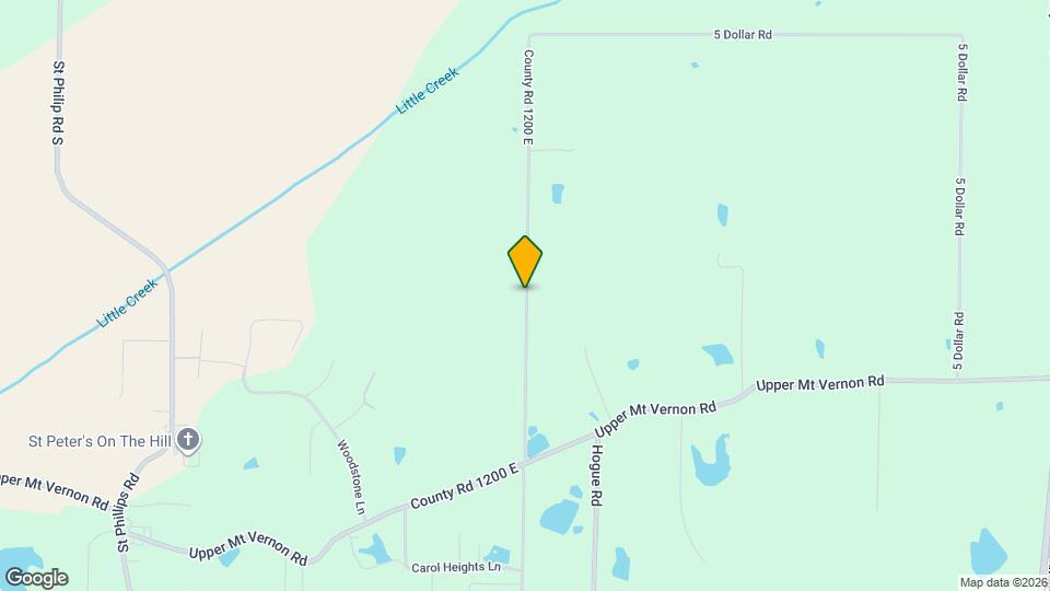 2249 Posey County Line Rd N Map and Location Details