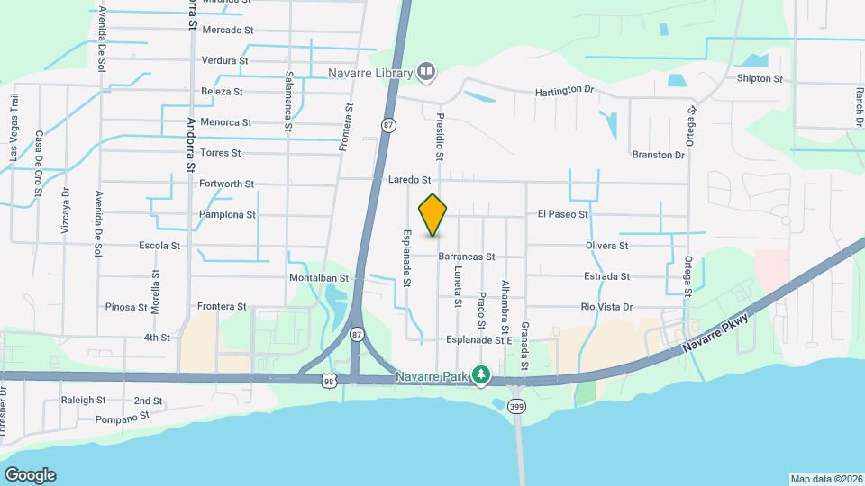 2001 Presidio St Map and Location Details