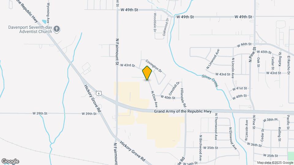 4132 N Elsie Ave Map and Location Details