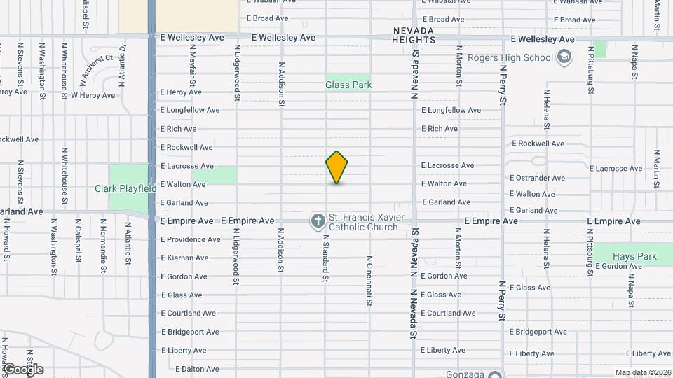 612 E Walton Ave Map and Location Details