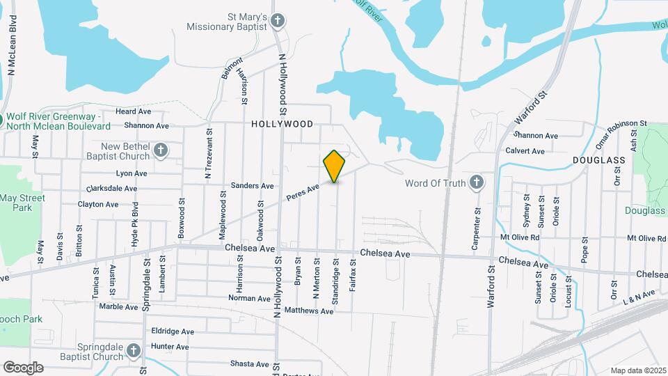 1533 Standridge St Map and Location Details
