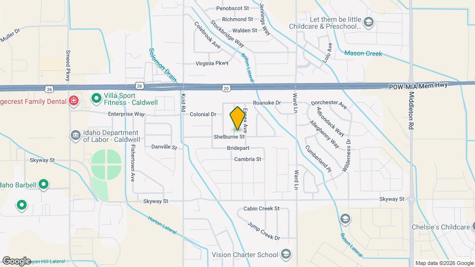 19782 Amherst Ave Map and Location Details