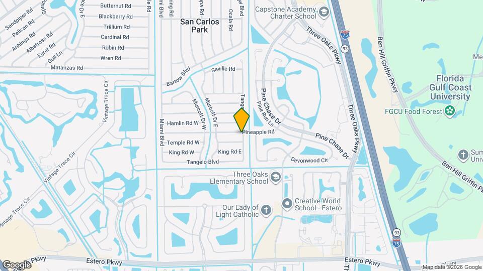 9224 Pineapple Rd Map and Location Details