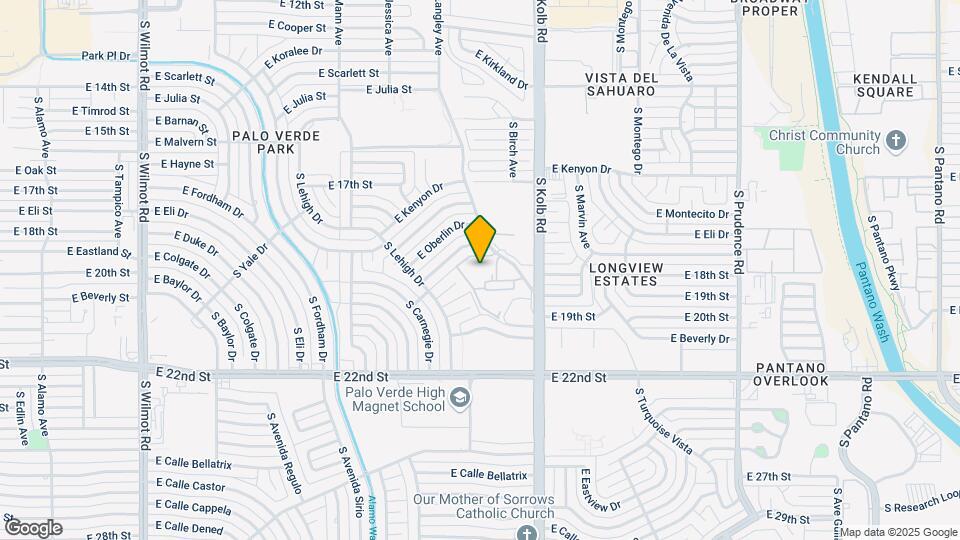 812 S Langley Ave Map and Location Details