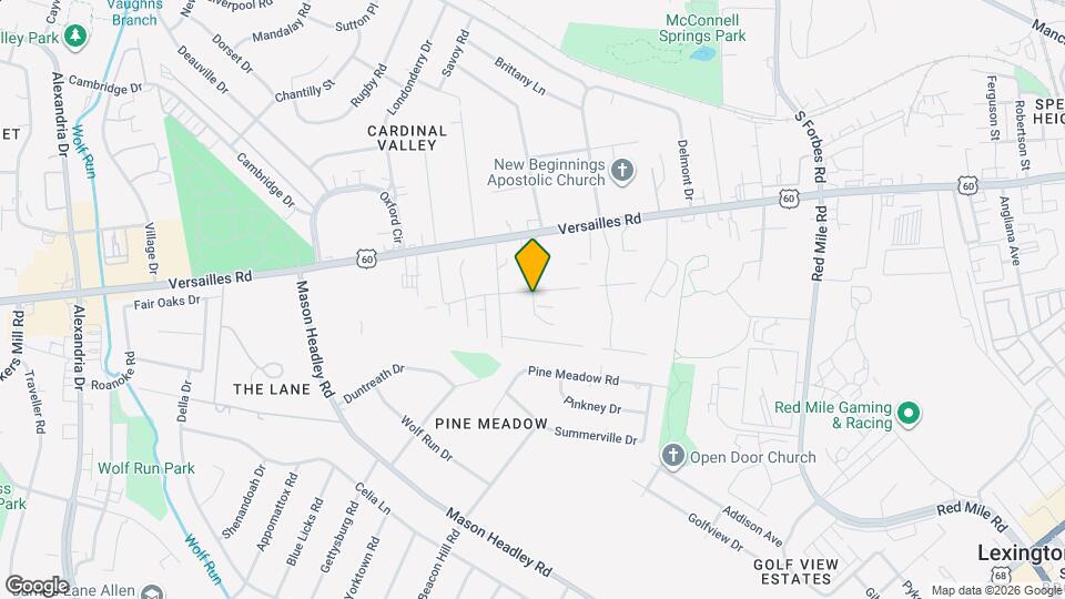 733 Hill Rise Ct Map and Location Details