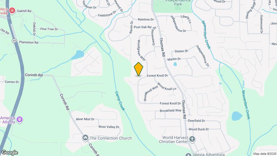 9319 Forest Knoll Dr Mapa y Detalles de la Ubicación