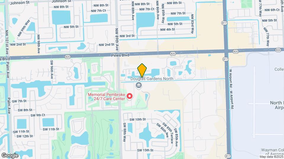 8621 SW 5th St Map and Location Details