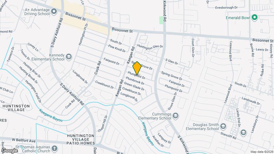 12047 Plumpoint Dr Map and Location Details