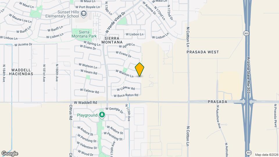 17423 W Watson Ln Map and Location Details