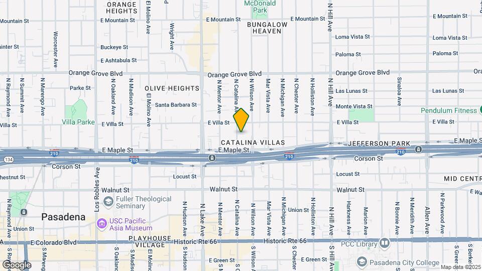 430-440 N Catalina Ave Map and Location Details