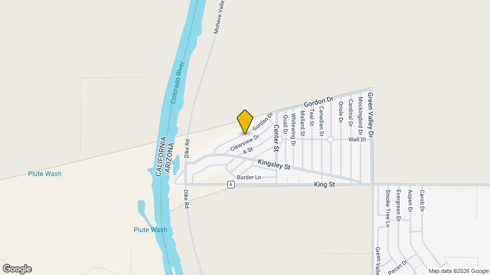 606 Gordon Dr Map and Location Details