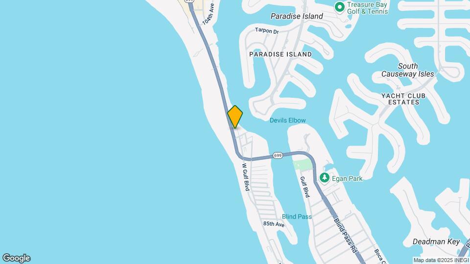 9921 Gulf Blvd Map and Location Details