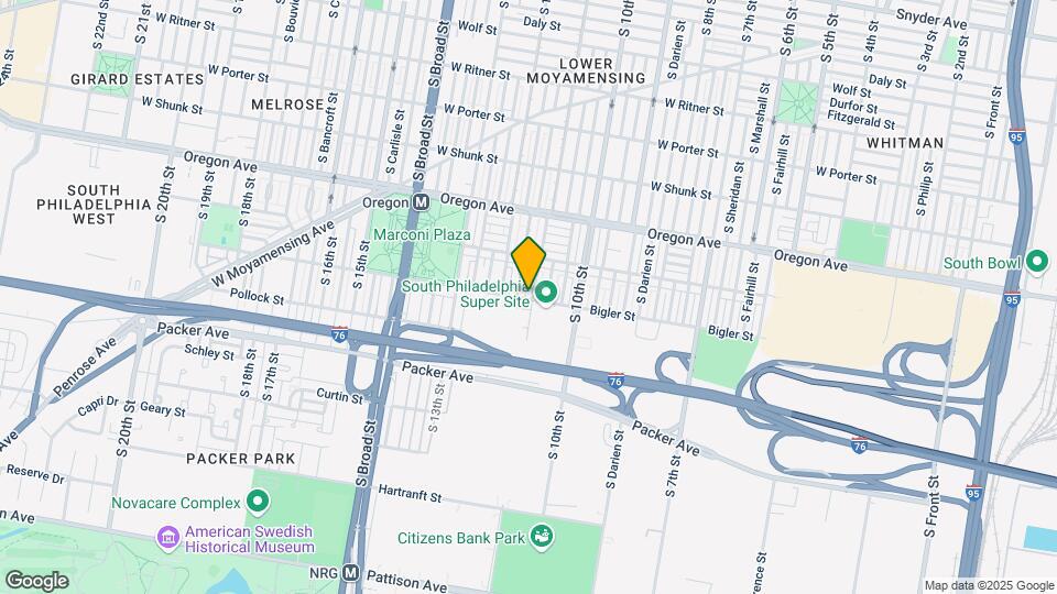 2848 S 11th St, Unit 1 Mapa y Detalles de la Ubicación