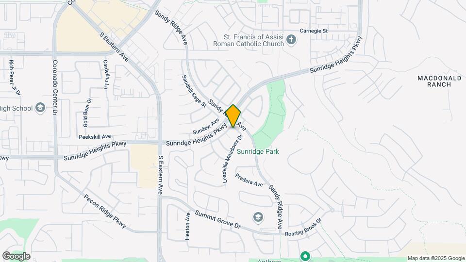 2455 Silver Sunrise Ln Map and Location Details