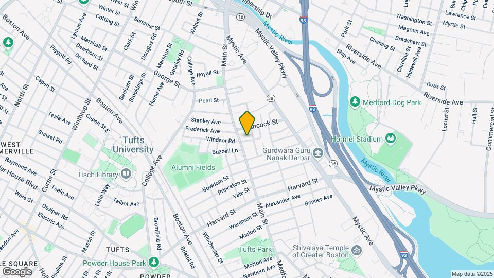 10 Eliot St, Unit 1 Map and Location Details