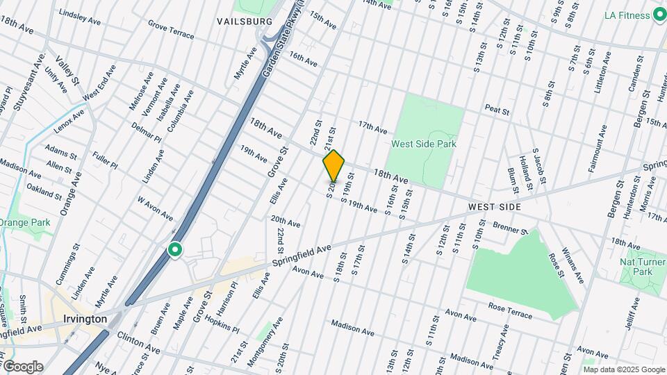 20 S 20th St Map and Location Details