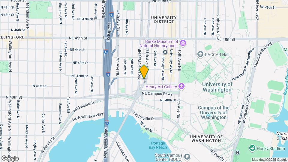 4111 11th Ave NE Map and Location Details