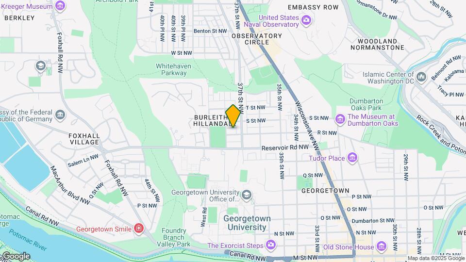 3721 R St NW Map and Location Details