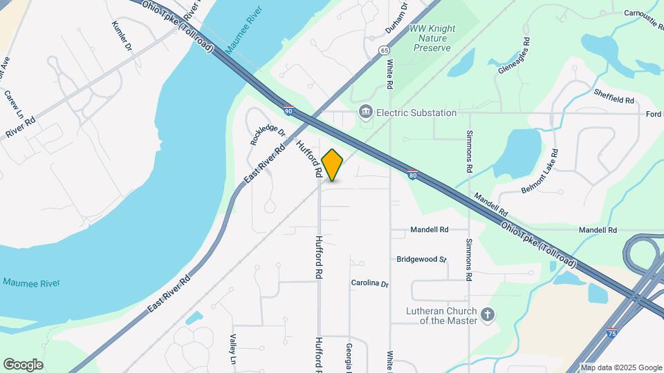 11147 Riverbend Ct W Map and Location Details