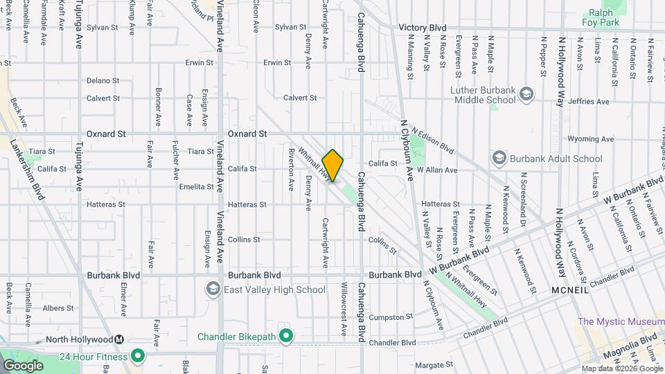 5841 1/2 N Whitnall Hwy, Unit 3 Map and Location Details