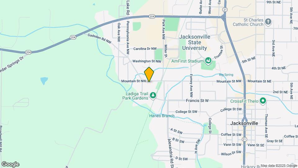 712 Mountain St NW Map and Location Details