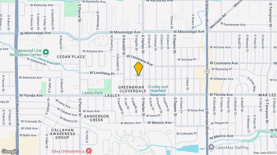 6085 W Arkansas Ave Mapa y Detalles de la Ubicación