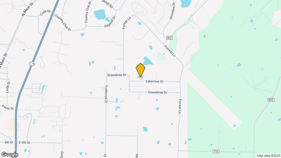 905 Lakeview Dr Map and Location Details