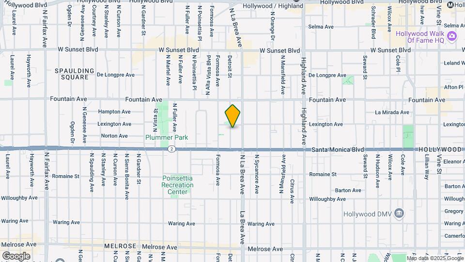 1144 N Detroit St Mapa y Detalles de la Ubicación