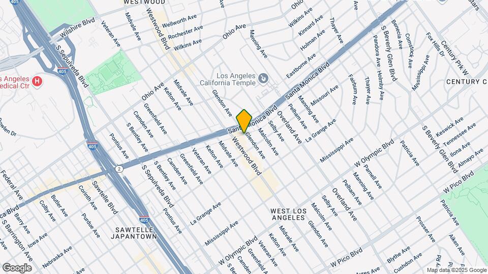 1815 Glendon Ave Map and Location Details