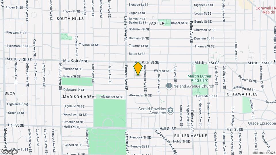 843 Prince St SE Map and Location Details