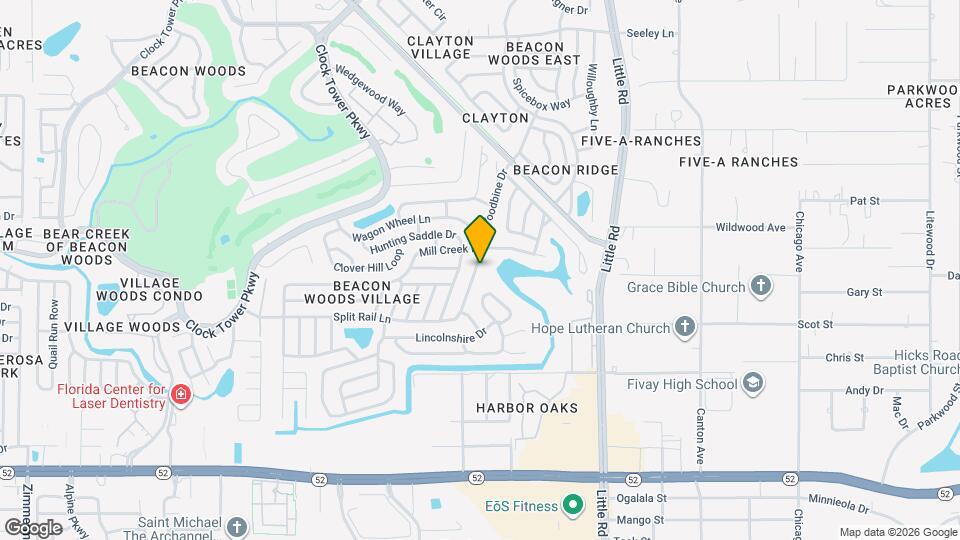 12504 Stagecoach Ln Mapa y Detalles de la Ubicación