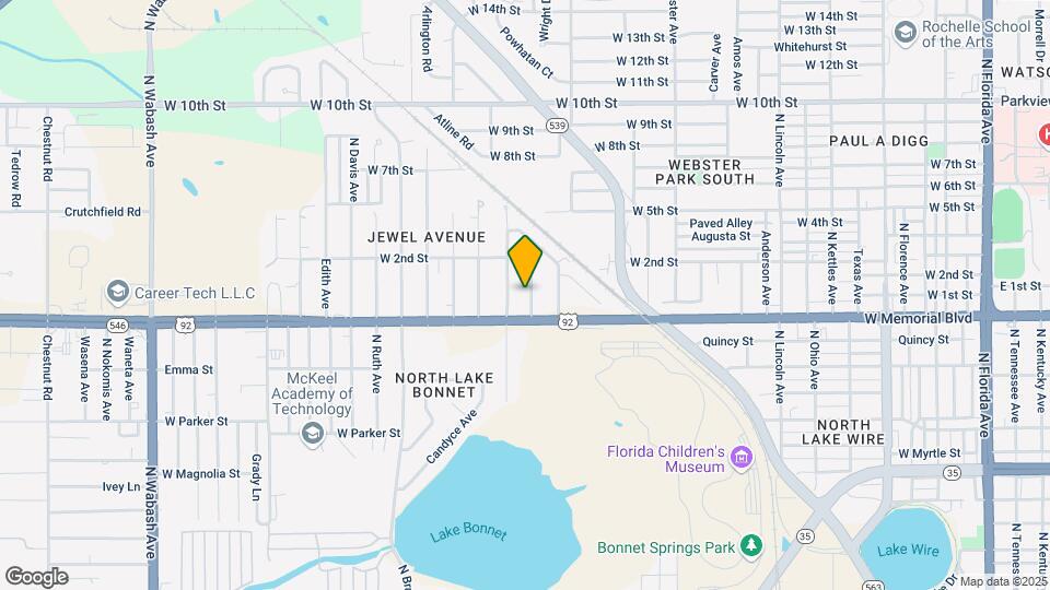 1018 N Marion Ave, Unit 1018 Mapa y Detalles de la Ubicación