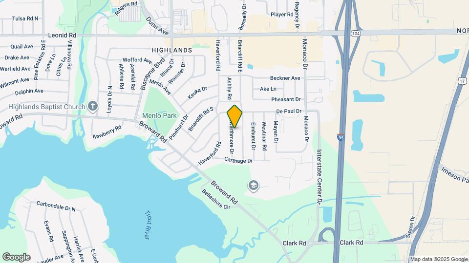 10309 Swarthmore Dr Map and Location Details