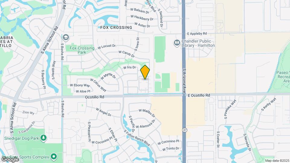 3938 S Nebraska St Map and Location Details