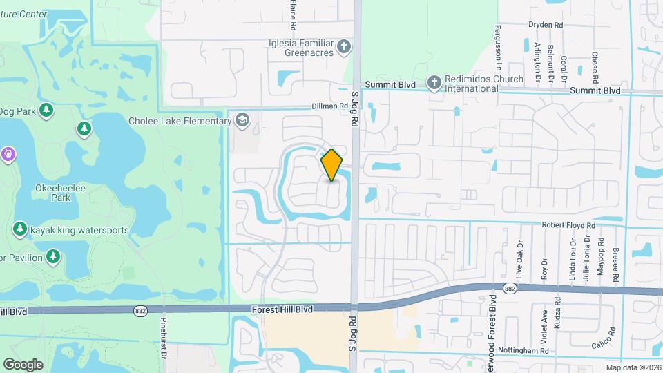 1338 Cape May Ln Map and Location Details