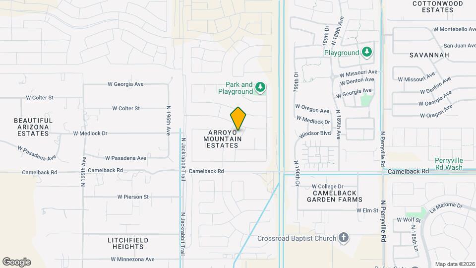 5204 N 193rd Ave Mapa y Detalles de la Ubicación