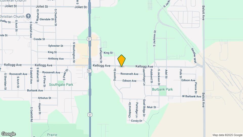 733 Kellogg Ave Map and Location Details