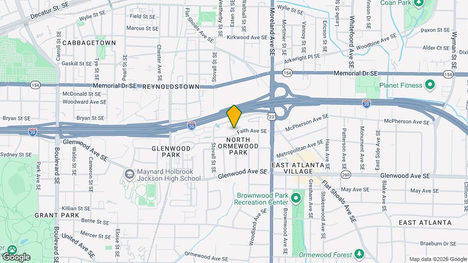 1068 Faith Ave SE Map and Location Details