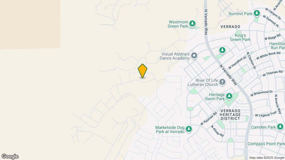 21326 W Roanoke Ave Map and Location Details