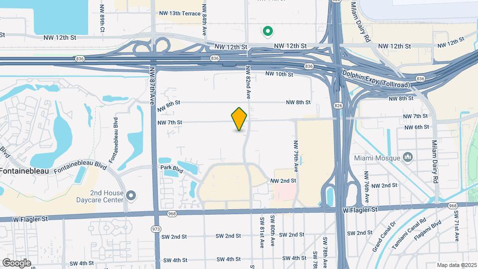 8260 NW 5th Terrace Map and Location Details