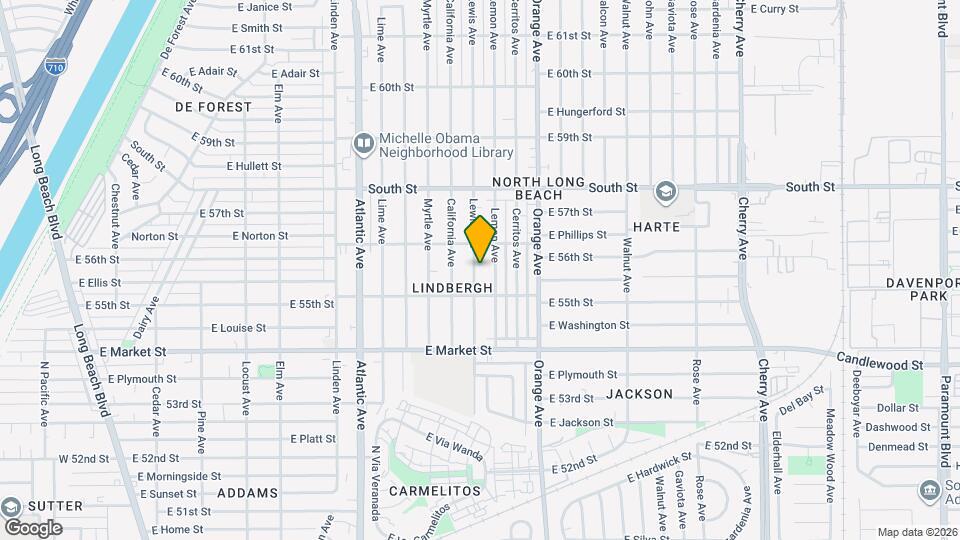 5552 Lewis Ave, Unit M Mapa y Detalles de la Ubicación