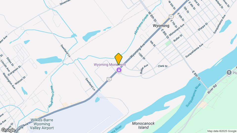 691-693 Wyoming Ave Map and Location Details
