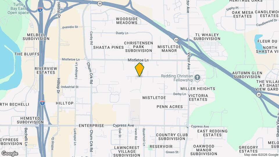 1367 Oakdale Ln, Unit Master bedroom suite Map and Location Details