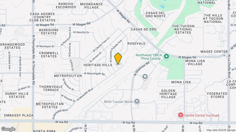 7660 N Nathan Hale Ave Mapa y Detalles de la Ubicación
