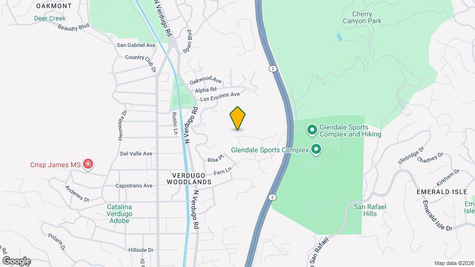 2503 Allanjay Pl Map and Location Details